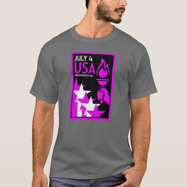 American Independence Day T-Shirt (Front)