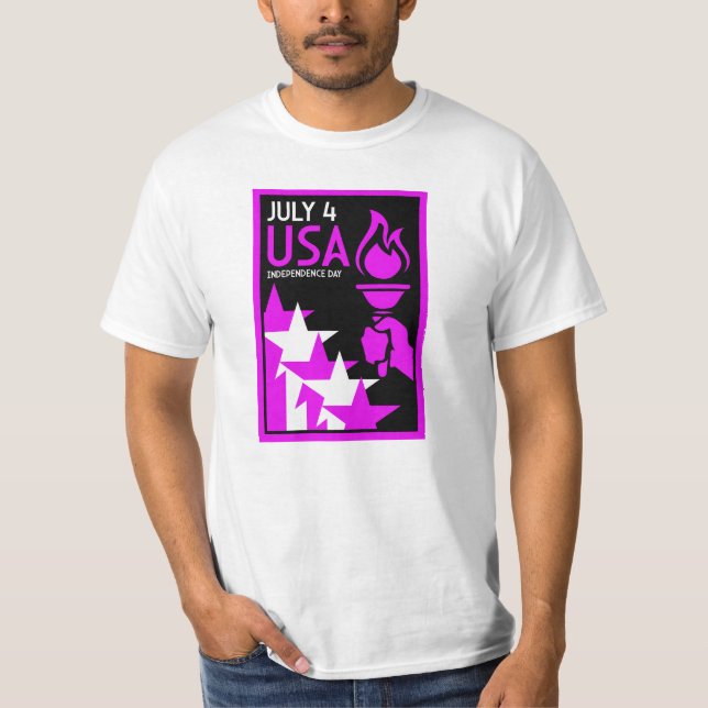 American Independence Day T-Shirt (Front)