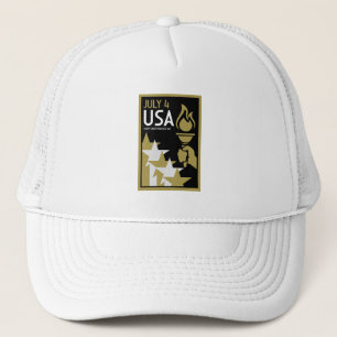American Independence Day Trucker Hat