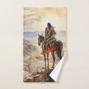 American Indian Bath Towel Set