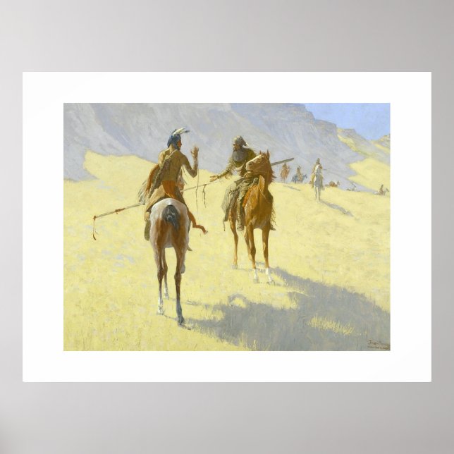 American Indian by Remington Poster (Front)