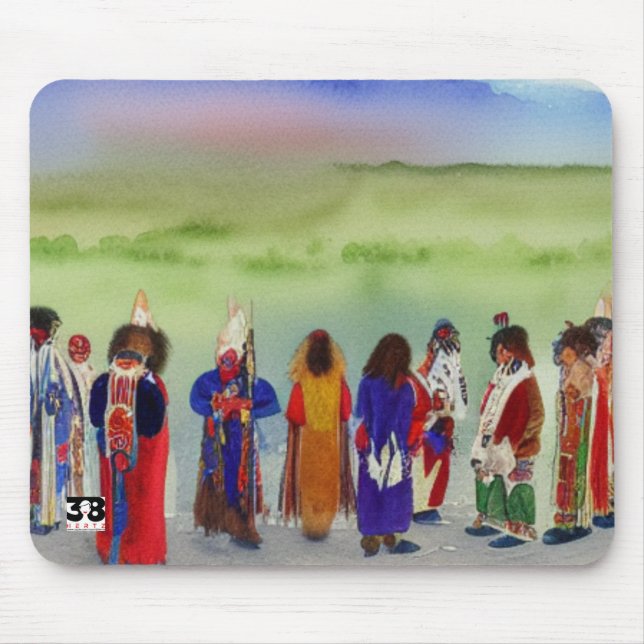American Indian Celebration Mouse Pad (Front)