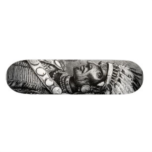 American Indian Chief Skateboard