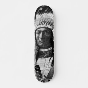 American Indian Chief Skateboard