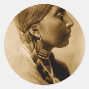 American Indian Collection Classic Round Sticker