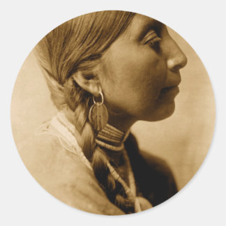 American Indian Collection Classic Round Sticker