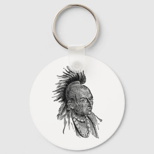 American Indian Key Ring