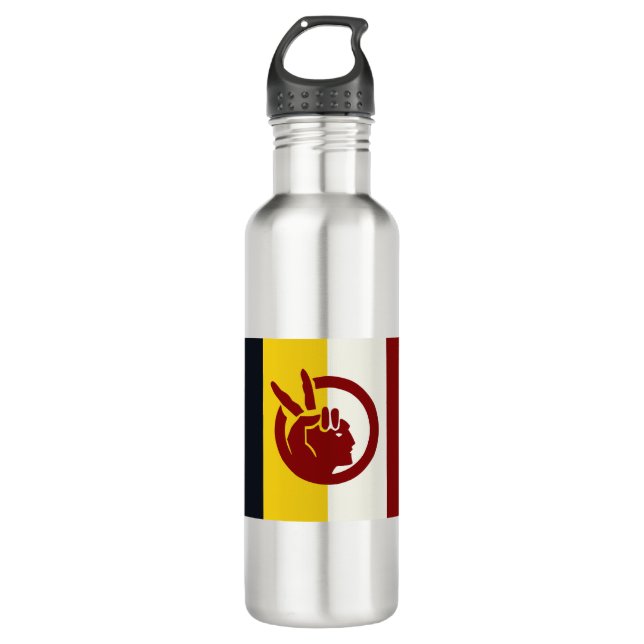 American Indian Movement  710 Ml Water Bottle (Front)