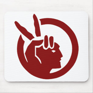 American Indian Movement flag Mouse Mat