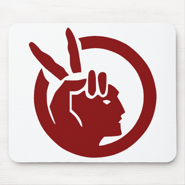 American Indian Movement flag Mouse Mat (Front)