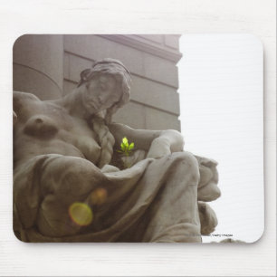 American Indian National Museum Statue Mouse Mat