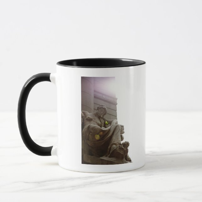 American Indian National Museum Statue Mug (Left)