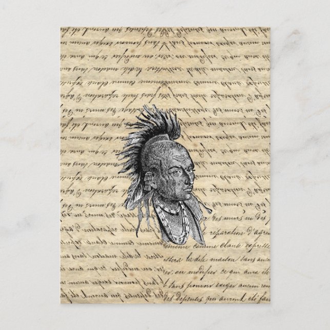 American Indian Postcard (Front)