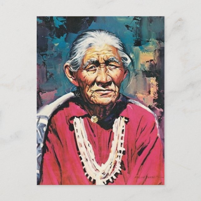 American Indian Postcard (Front)