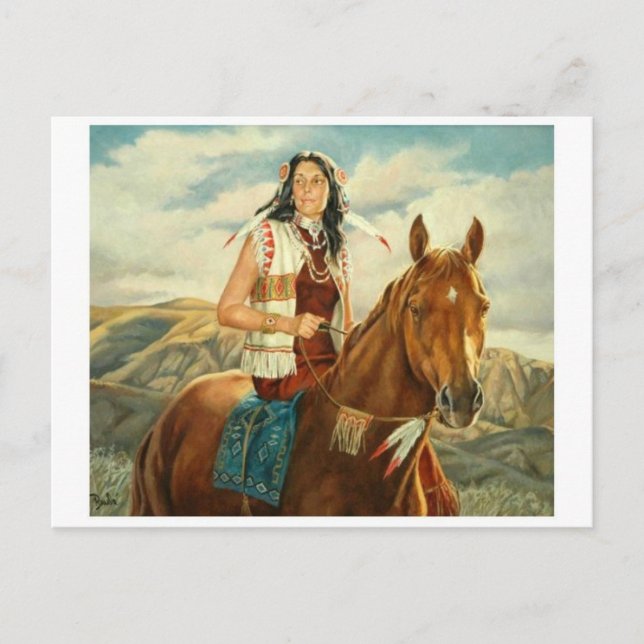 American Indian Postcard (Front)