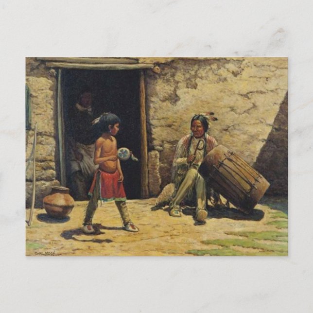 American Indian Postcard (Front)