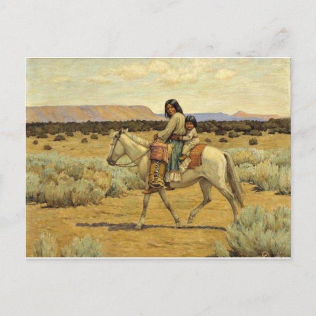 American Indian Postcard (Front)