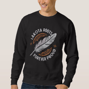 American Indian Sioux Indigenous Native American L Sweatshirt