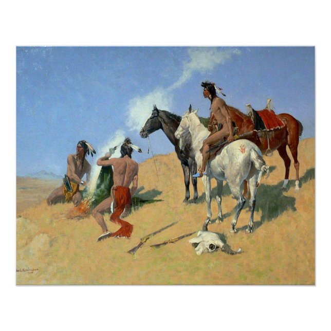 American Indian smoke signals Poster (Front)