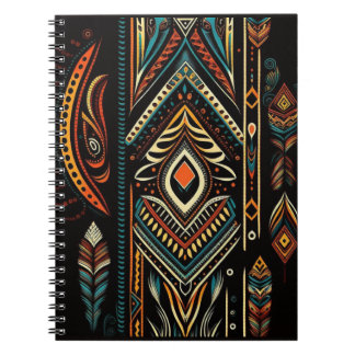 American Indian Tribal Batik  Notebook