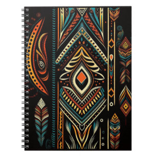 American Indian Tribal Batik  Notebook