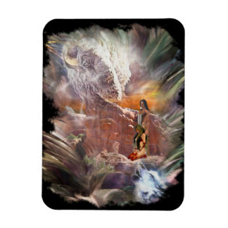 American Indian Wedding Night Vignette Magnet
