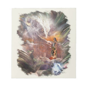 American Indian Wedding Night Vignette Notepad