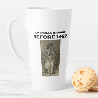 American Indians Before 1942 Latte Mug