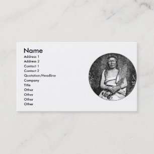 American Indians Business Cards