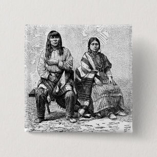American Indians Button