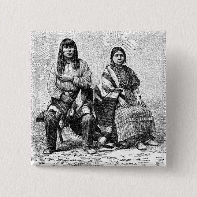 American Indians Button (Front)