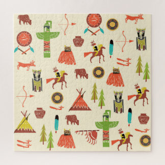 American Indians: Cultural Background. Jigsaw Puzzle