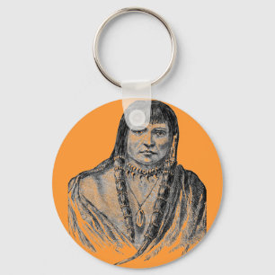 American Indians Keychain