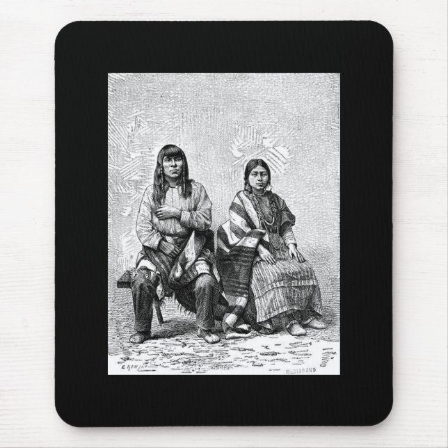 American Indians Mouse Pad (Front)
