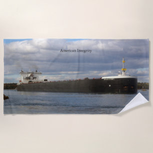 American Integrity beach towel