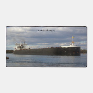 American Integrity desk mat