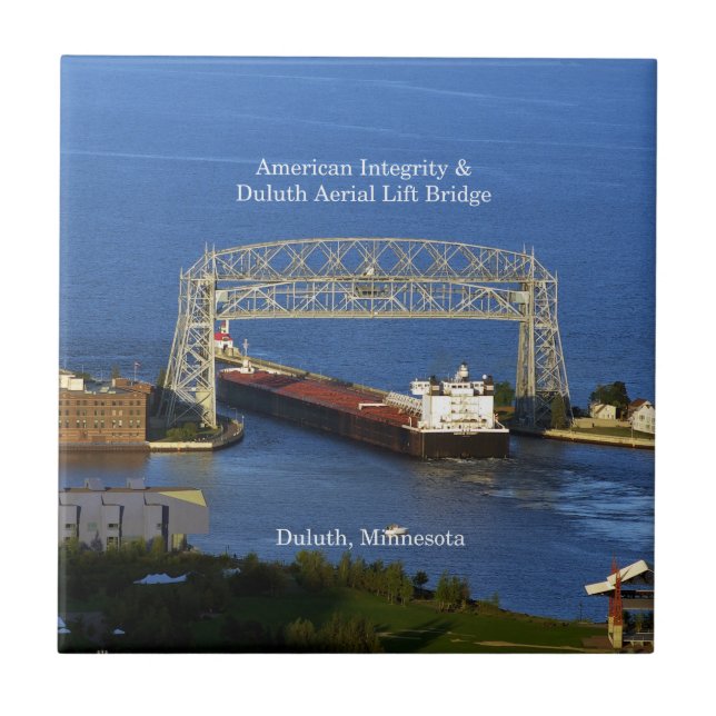 American Integrity in Duluth tile (Front)