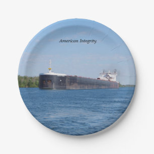 American Integrity paper plate