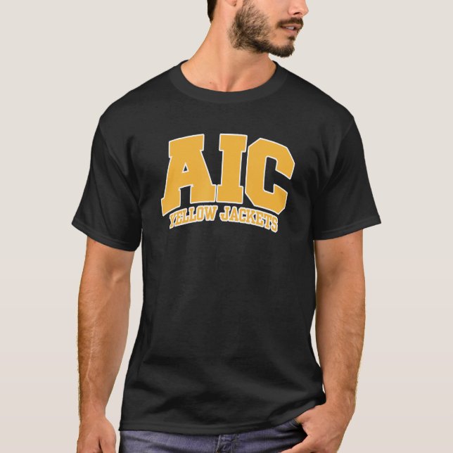 American International College Yellowjackets 01 T-Shirt (Front)
