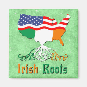 American Irish Roots Magnet