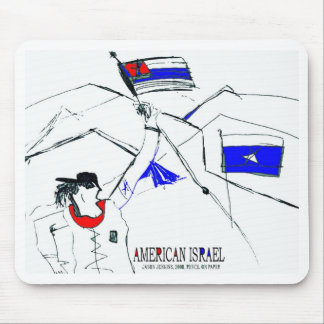 AMERICAN ISRAEL MOUSE MAT