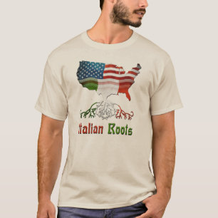 American Italian Ancestry Men's T-Shirts