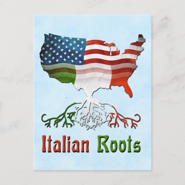 American Italian Roots Postcards (Front)