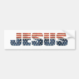 American Jesus Bumper Sticker