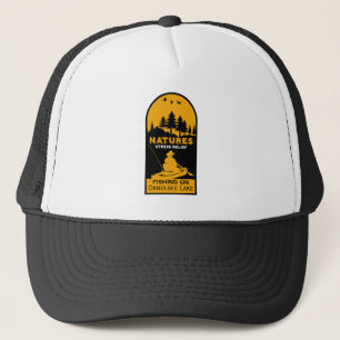 American Kayak Fishing Editable Trucker Hat