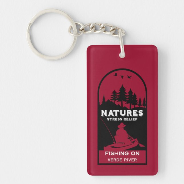 American Kayak Fishing Key Ring (Front)