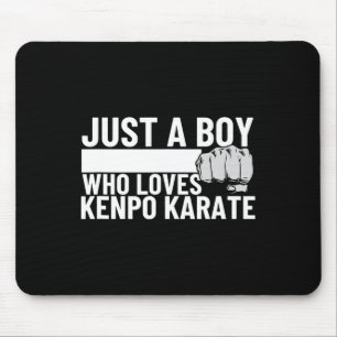 American Kenpo Just A Boy Who Loves Kenpo Karate 1 Mouse Mat