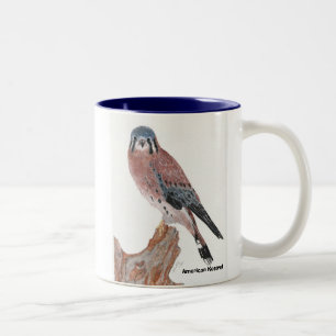 American Kestrel, American Kestrel Two-Tone Coffee Mug