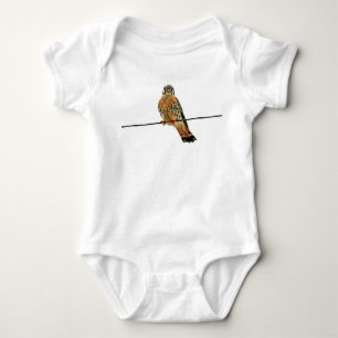American Kestrel Baby Bodysuit