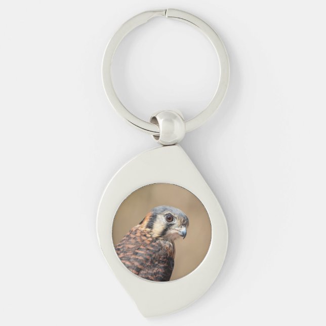 American Kestrel Key Ring (Front)